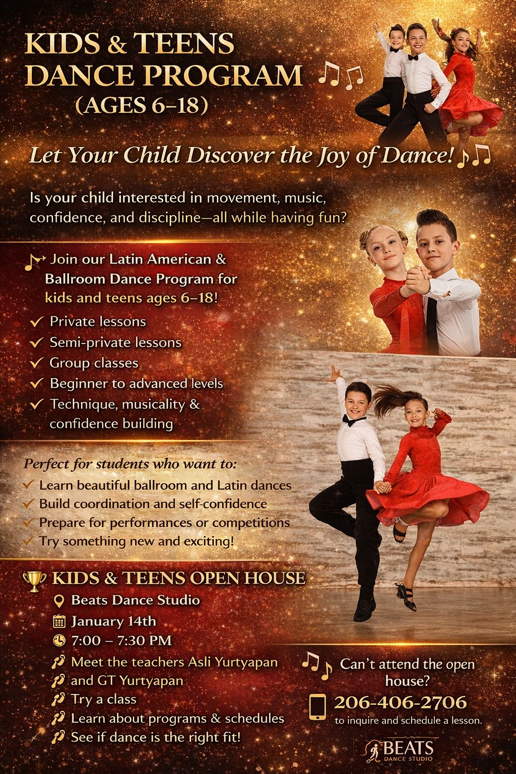 Caribbean Ballroom Special Event Poster