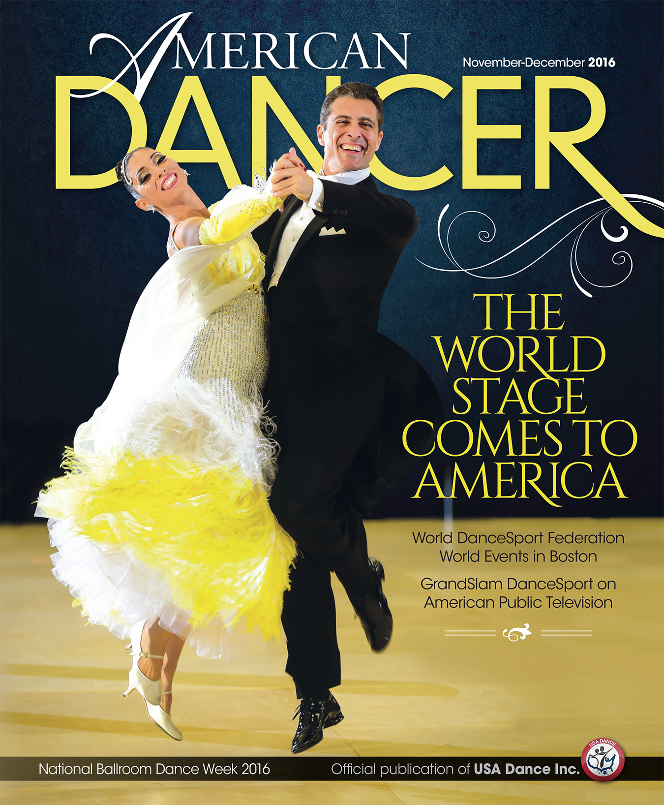 Ballroom competition photo