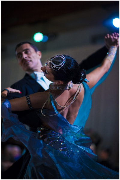 Ballroom competition photo